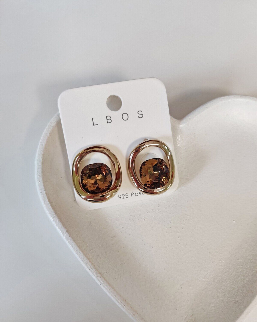 Серьги с кристаллами Swarovski