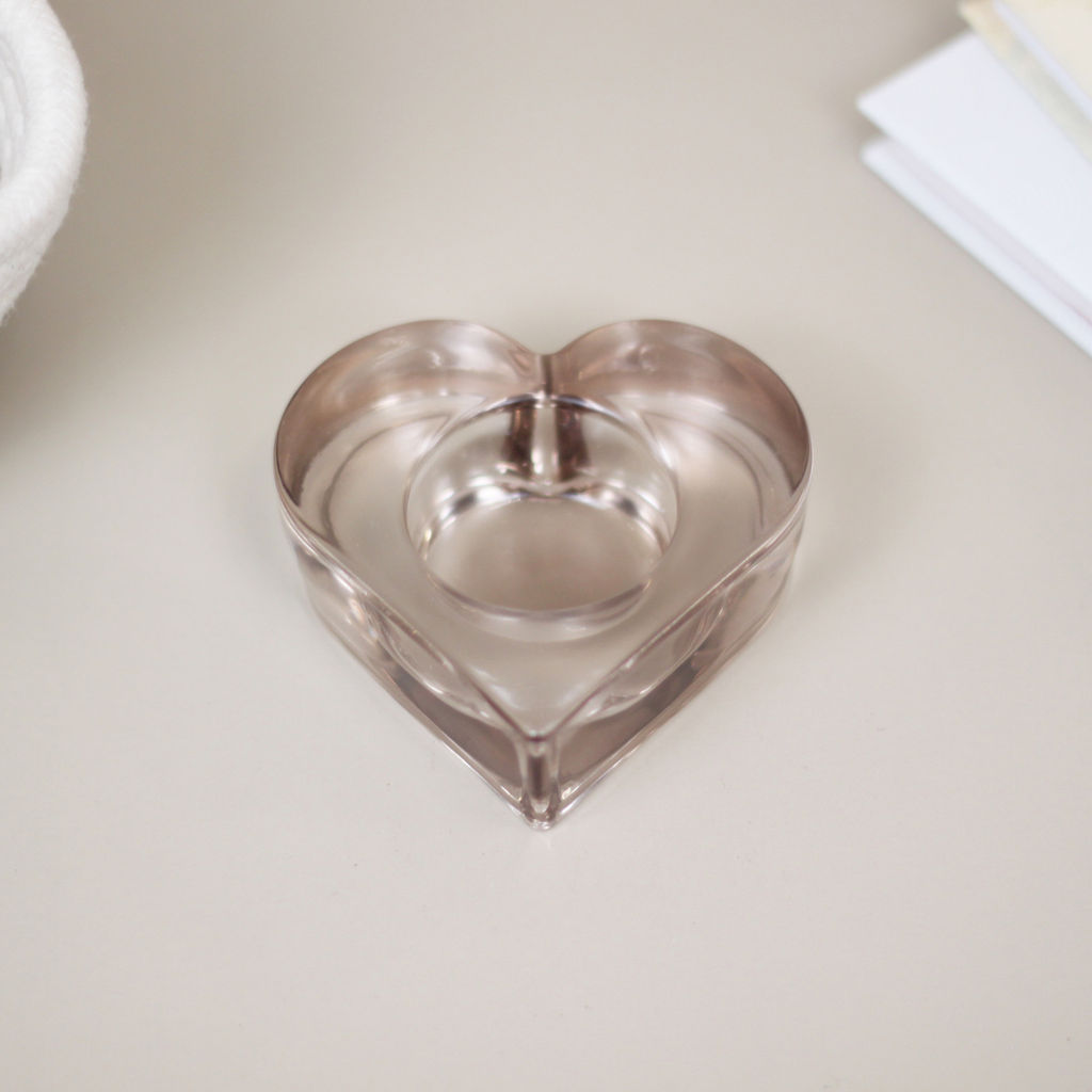 Цена за 4 шт. Подсвечник "Тайна любви" 8,5*8,3*3 см, Шампань