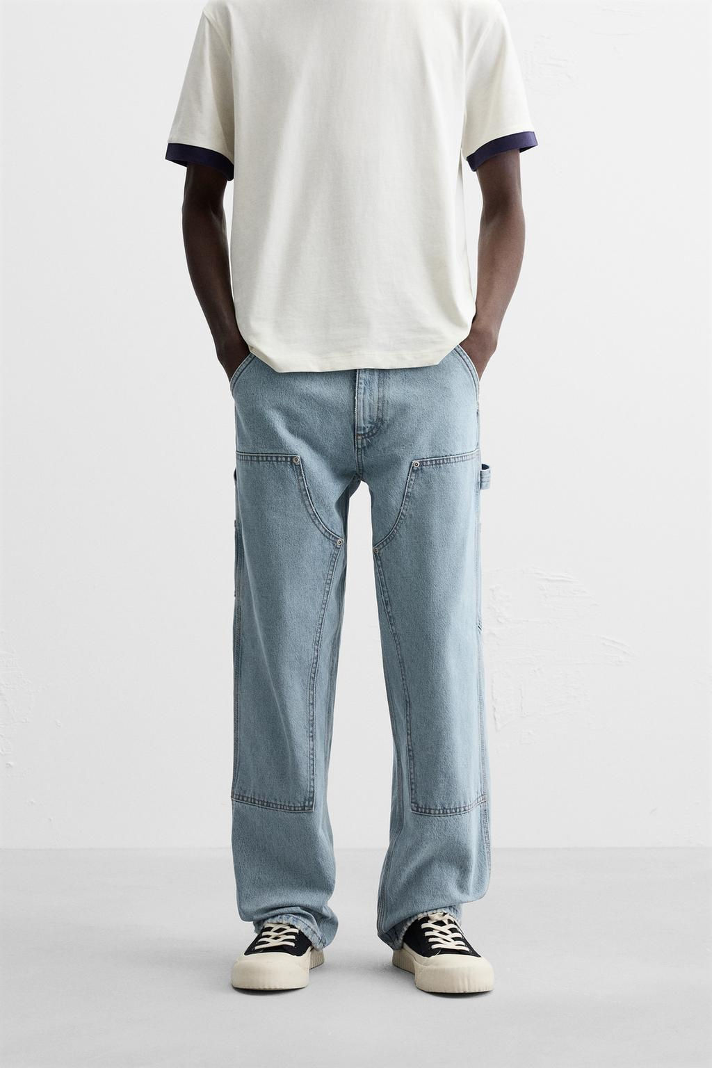 JEANS WITH CARPENTER POCKET - Zara фото 20