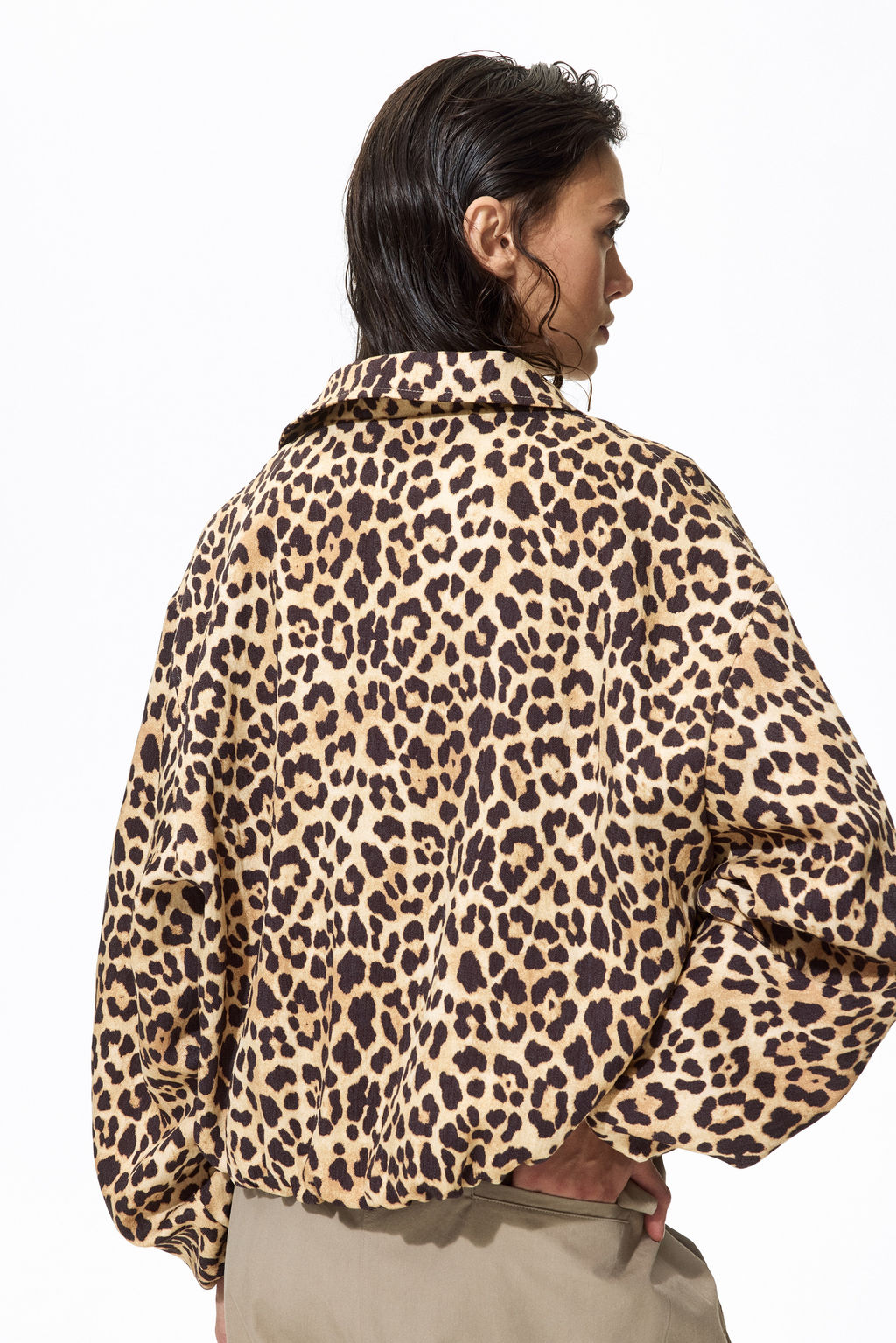 Cazadora oversize con bajo globo - H&m фото 7