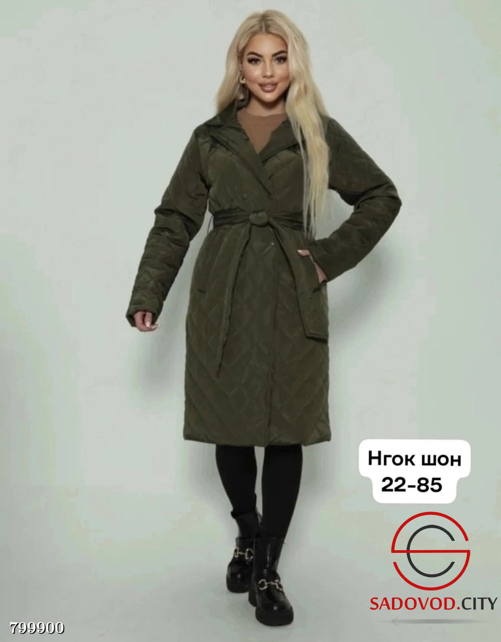 Куртка из холлофайбера длинная - Bruno фото 4