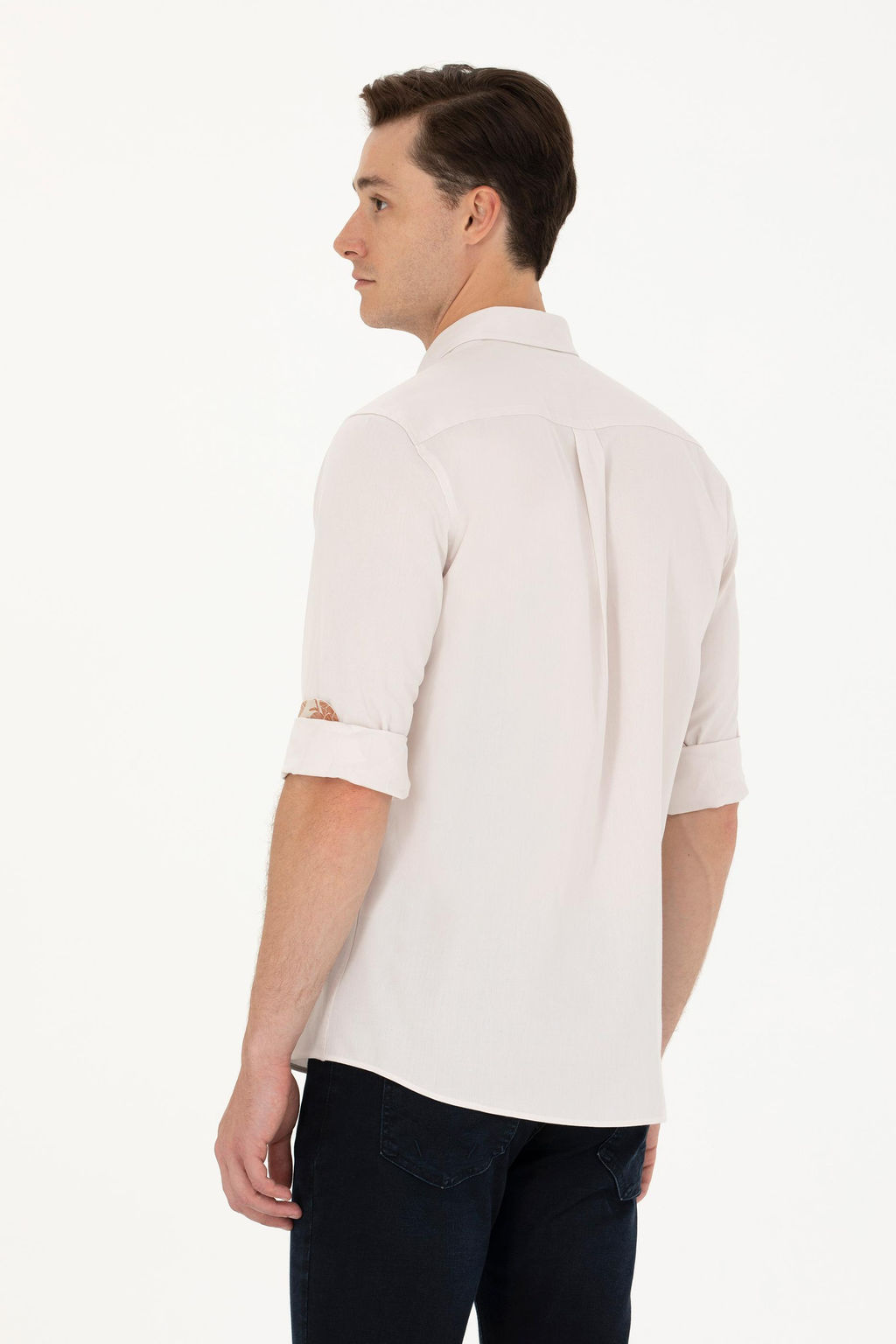 U. S. Polo Assn Мужская рубашка с длинным рукавом Stone - U.s. polo assn фото 19