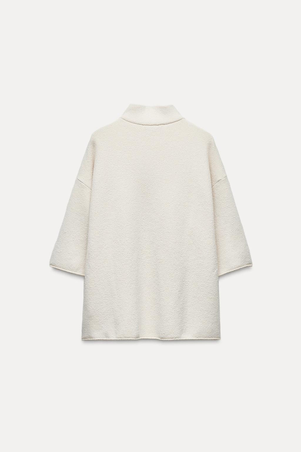 HIGH NECK KNIT SWEATER - Zara фото 8