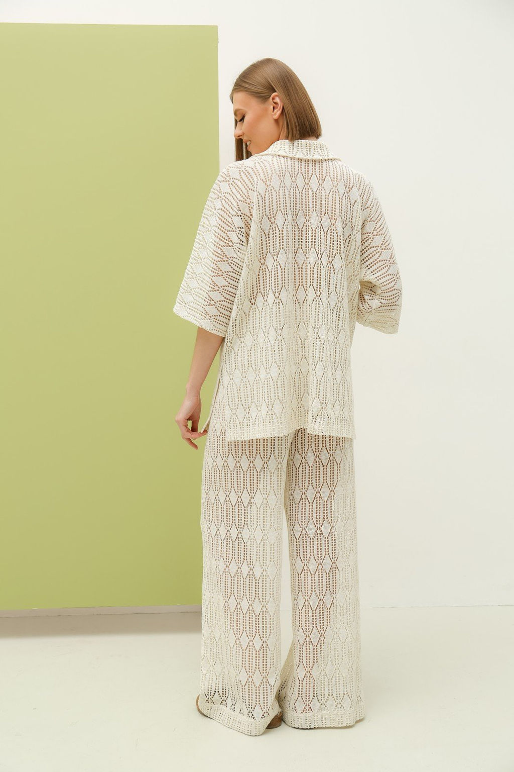 Костюм 11-288 бежевый - Pur pur фото 3