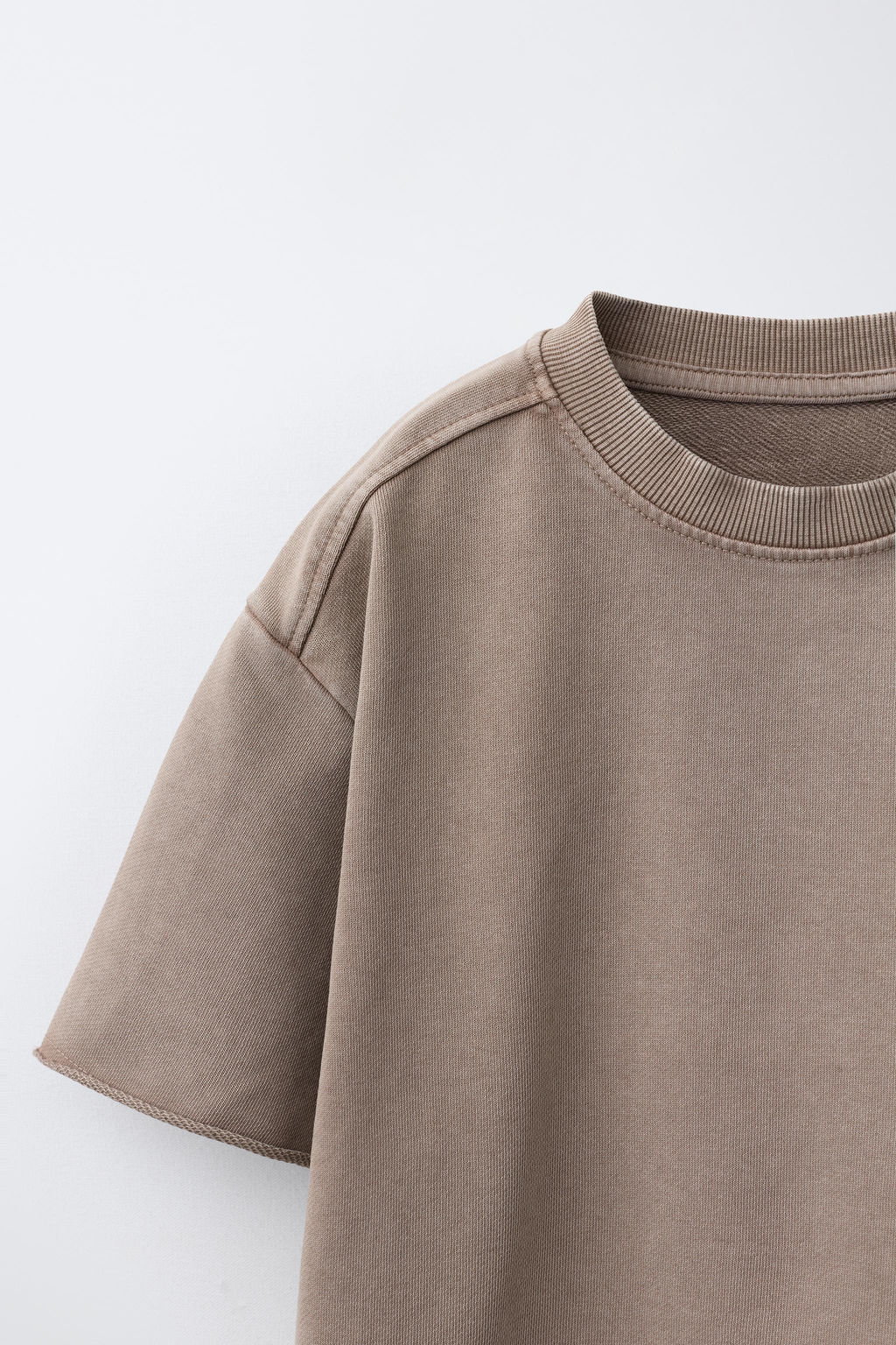 CAMISETA JOGGING EFECTO LAVADO / Caldero - Zara фото 13