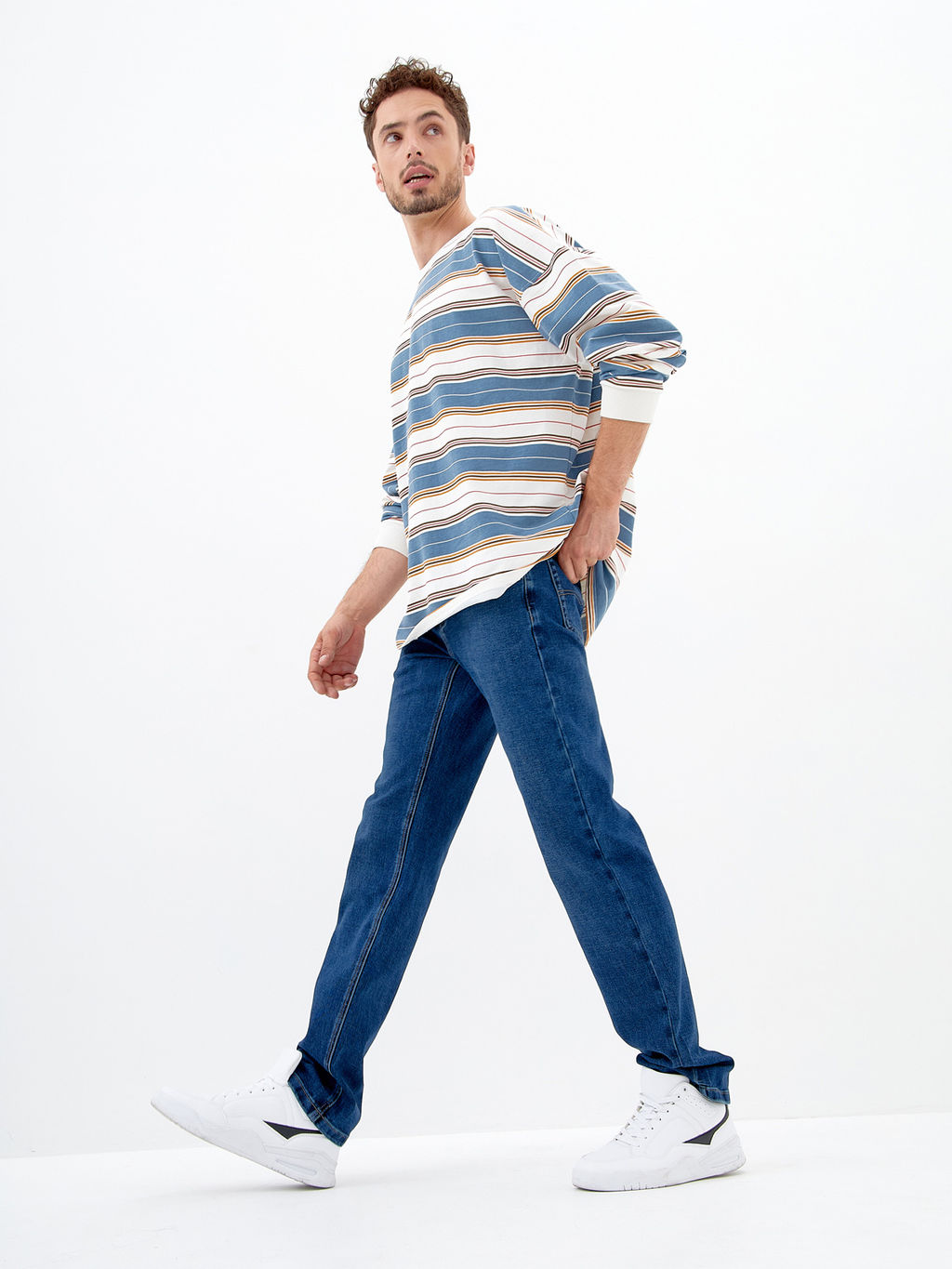 Мужские Джинсы Широкие - Mossmore фото 15