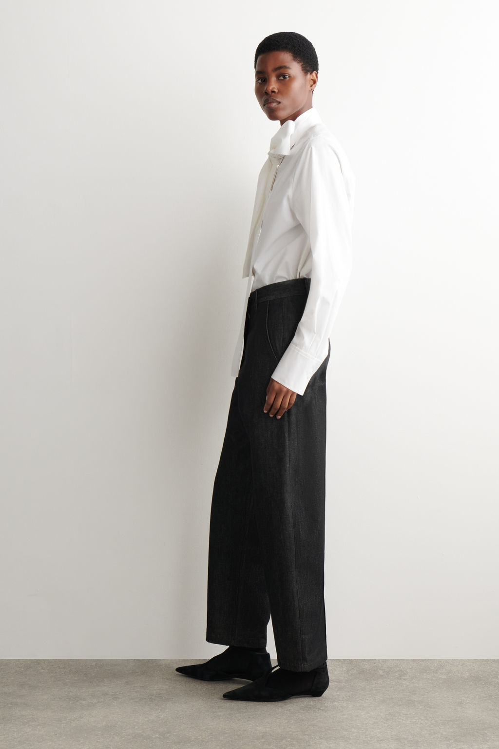 CAMISA DE ALGOD?N CON LAZADA - H&m фото 11