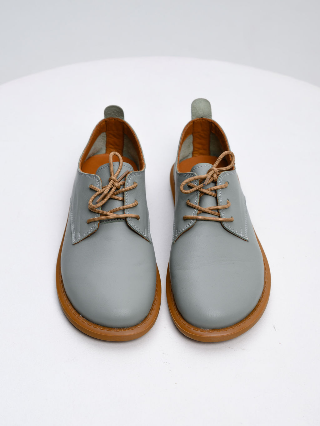 Туфли 181.ОКСЕbr.Лион авокадо+коричневый