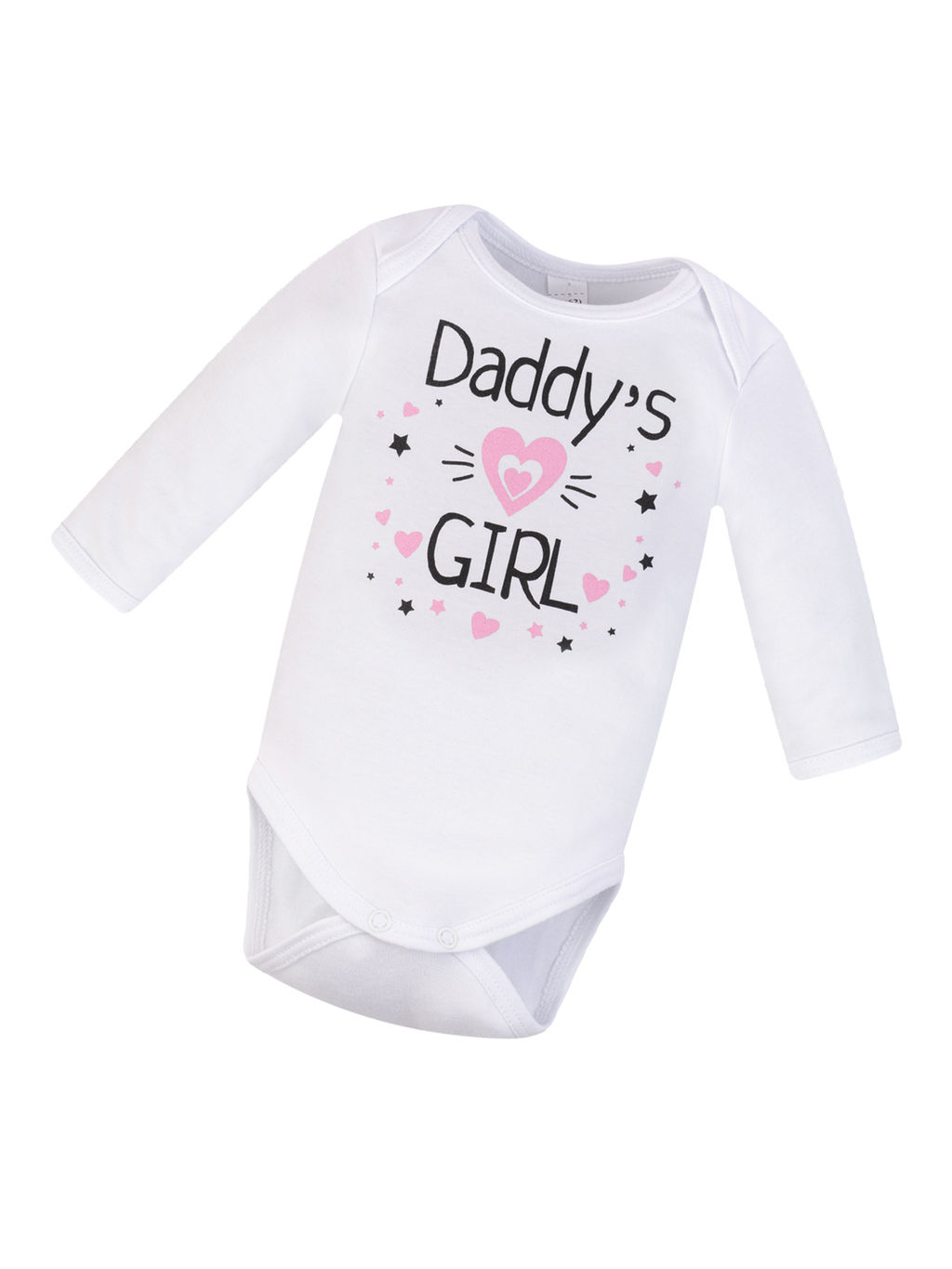 Боди ясельное белое Daddy &  s girl