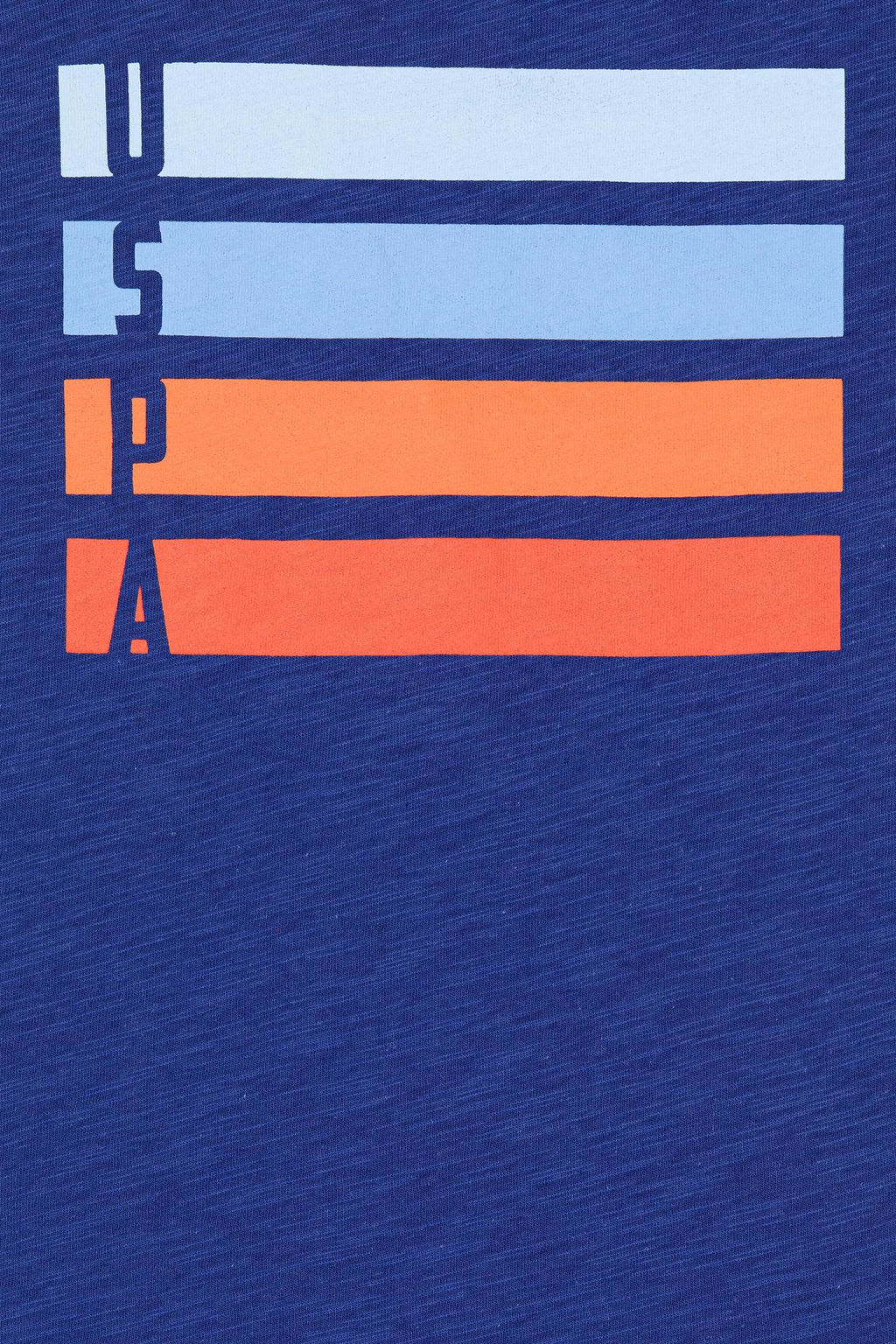 Синяя базовая футболка с круглым вырезом для девочек Неожиданная скидка в корзине - U.s. polo assn фото 3