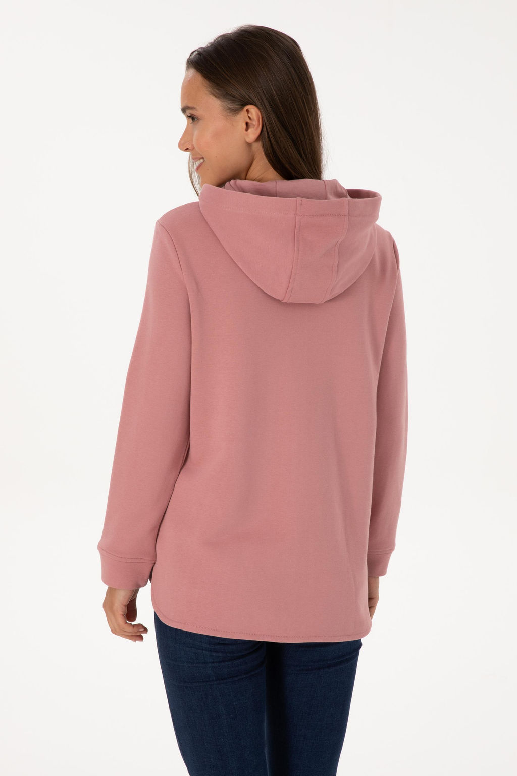 Kad_n Orkide Basic Sweatshirt Sepette S_rpriz _ndirim - U.s. polo assn фото 12