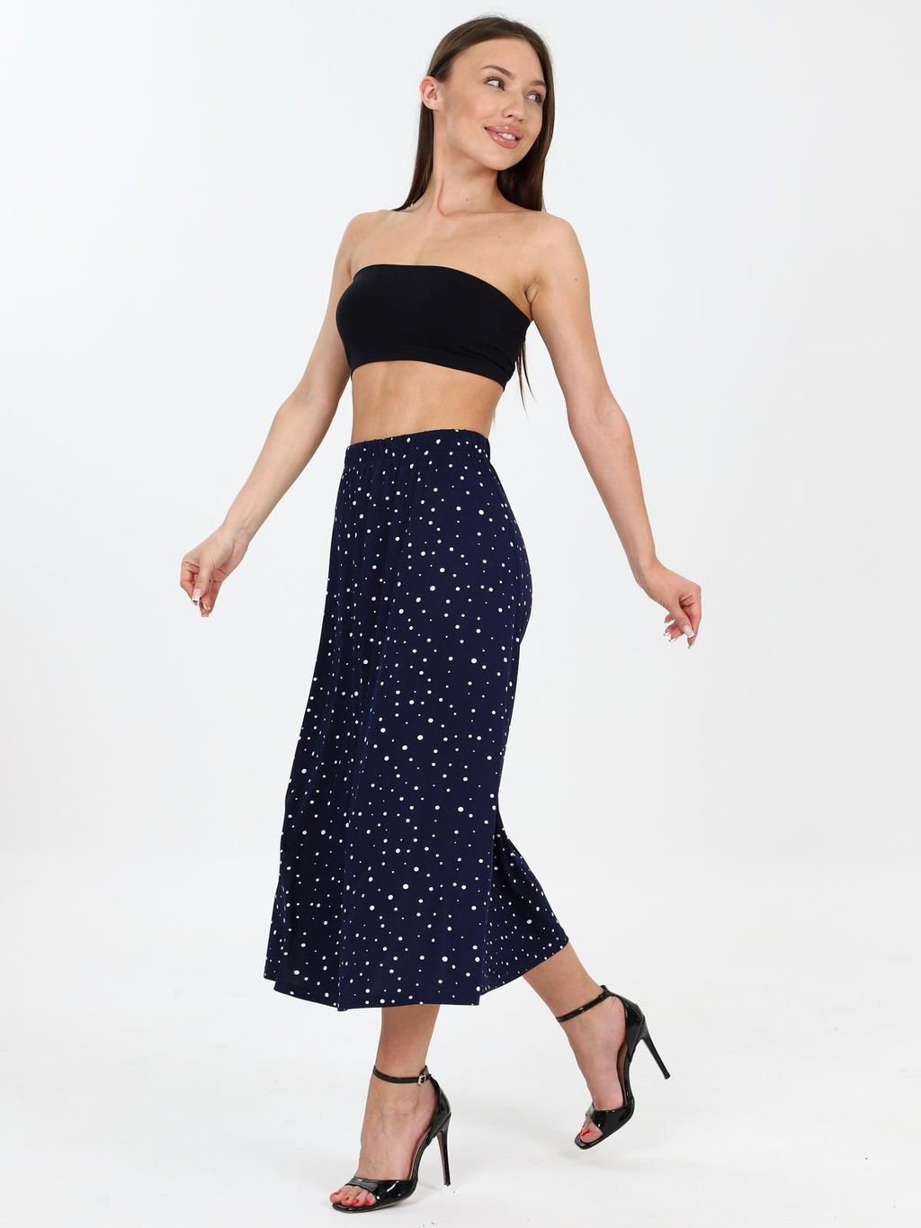 IV-CAPRIZ Тимиан - юбка синий фото 3