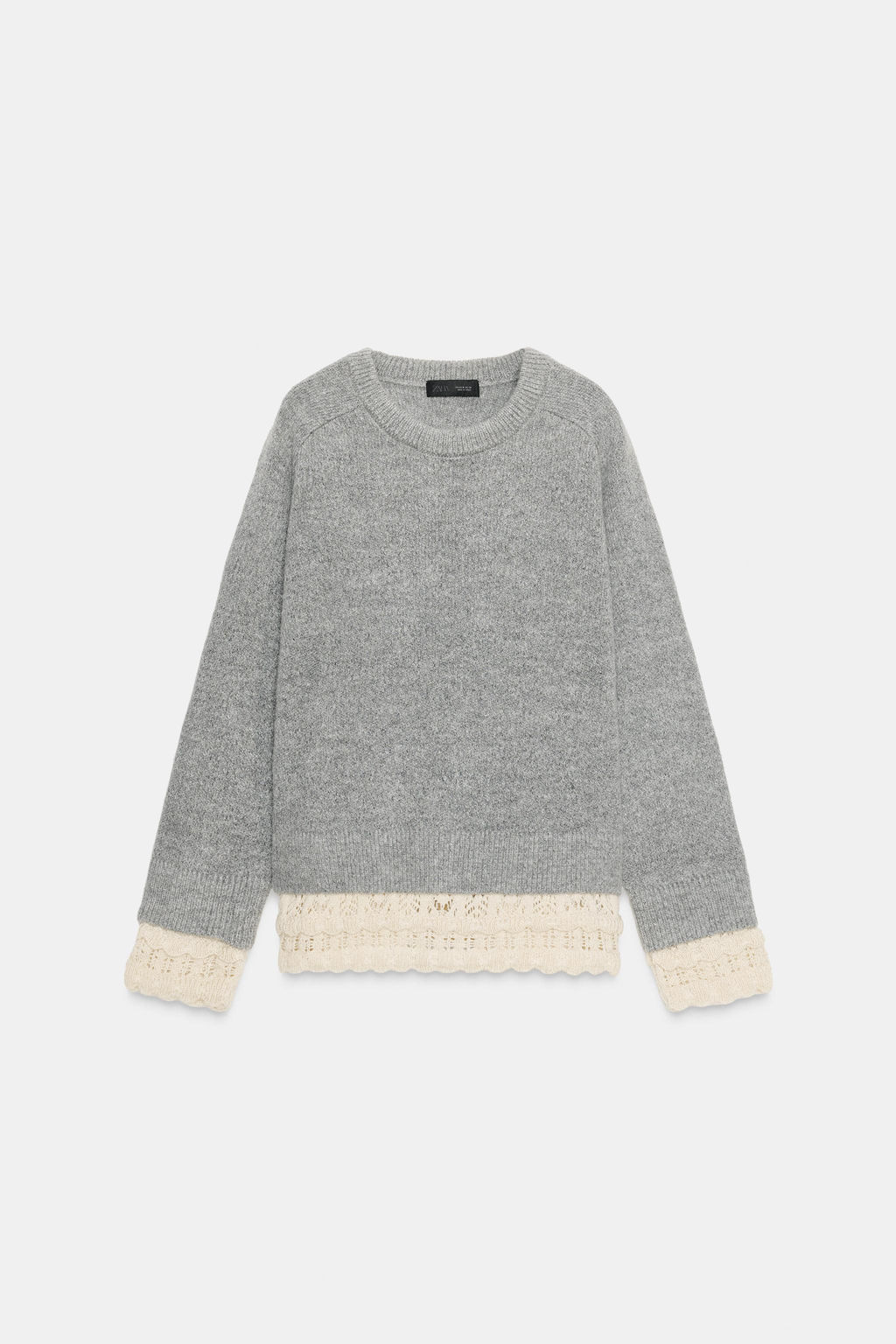 COMBINED KNIT SWEATER - Zara фото 6