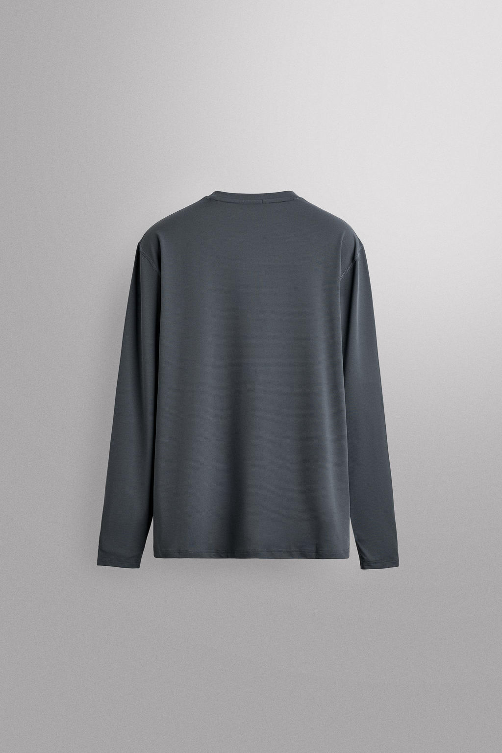 CAMISETA T?CNICA B?SICA  MANGA LARGA / Azul / Acero - Zara фото 8