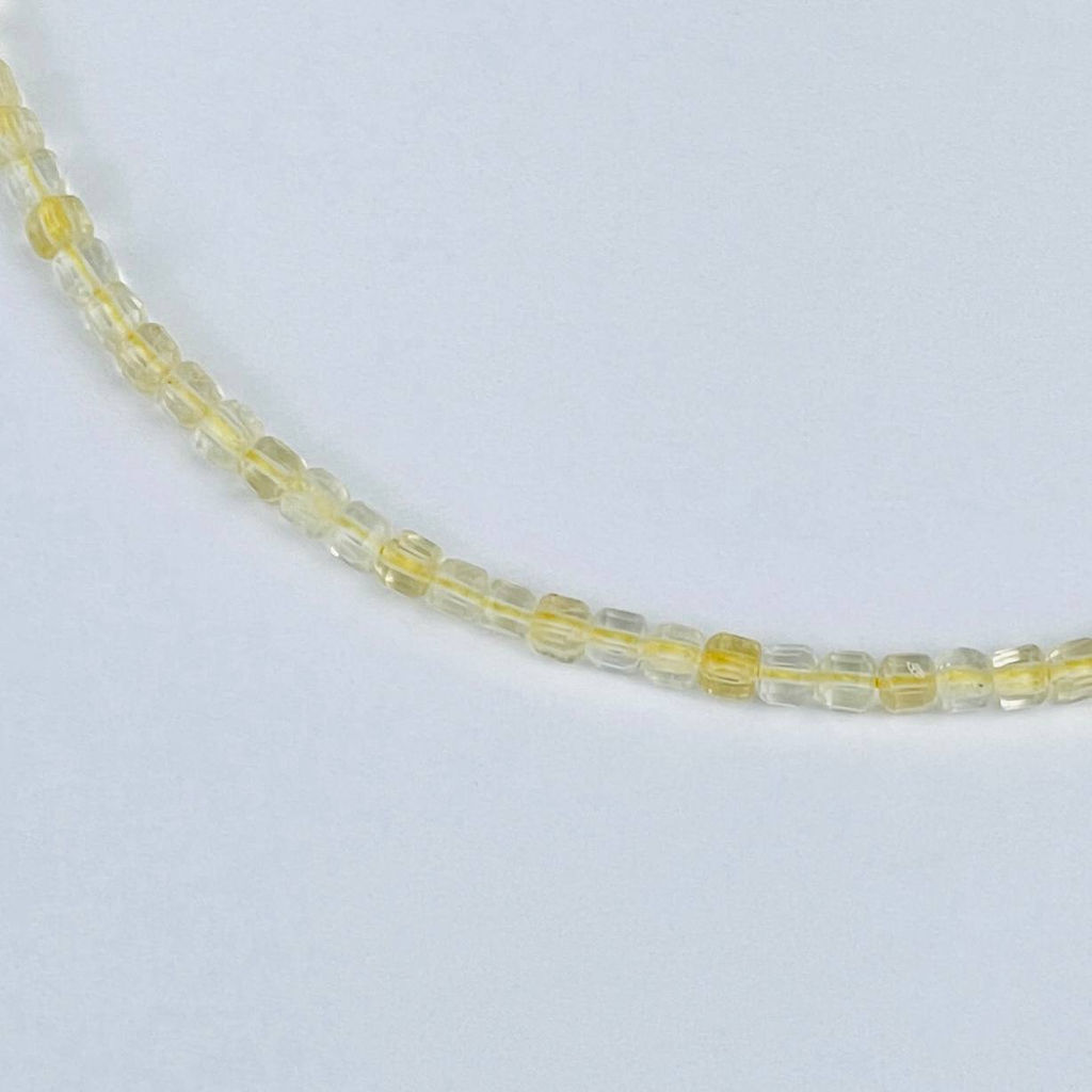 Колье из лиммонного Кварца