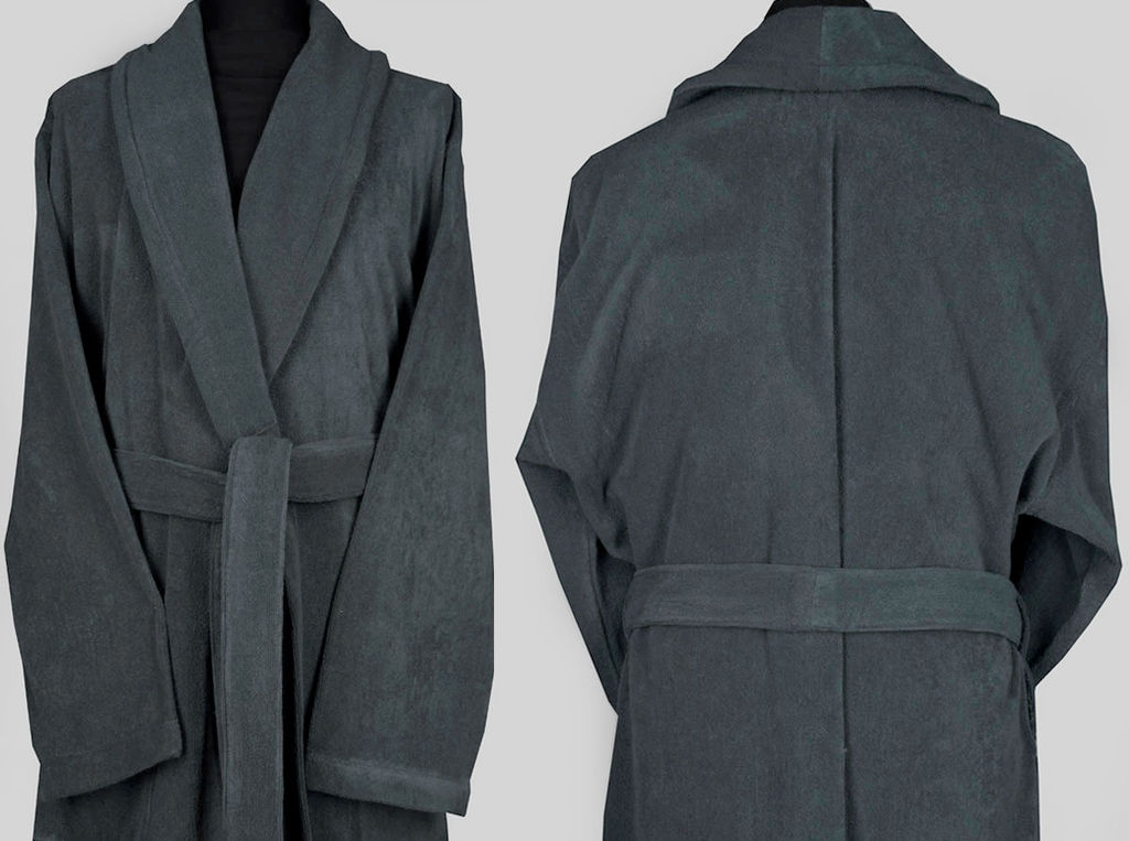 1с452.321.1 182-188/100-104 (графит-2) Халат махровый - Текс-дизайн фото 2