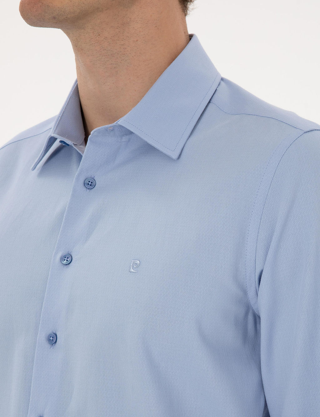 Mavi Slim Fit Uzun Kollu G_mlek - Pierre cardin фото 7