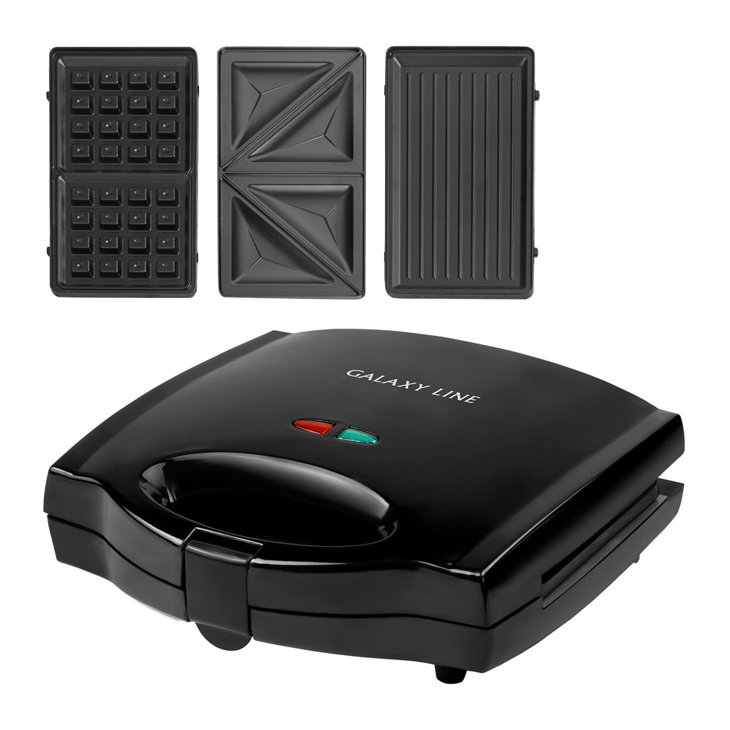 Сэндвич-тостер со сменными формами GALAXY LINE GL2959  фото 2