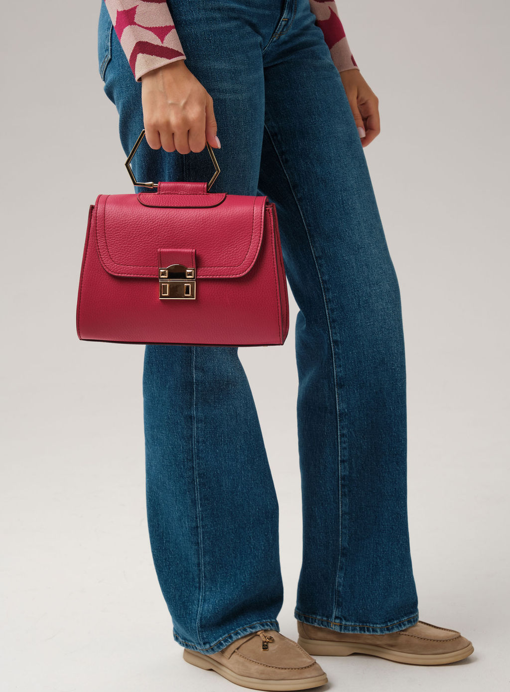 Сумка Azaro 30802 розовая ягода