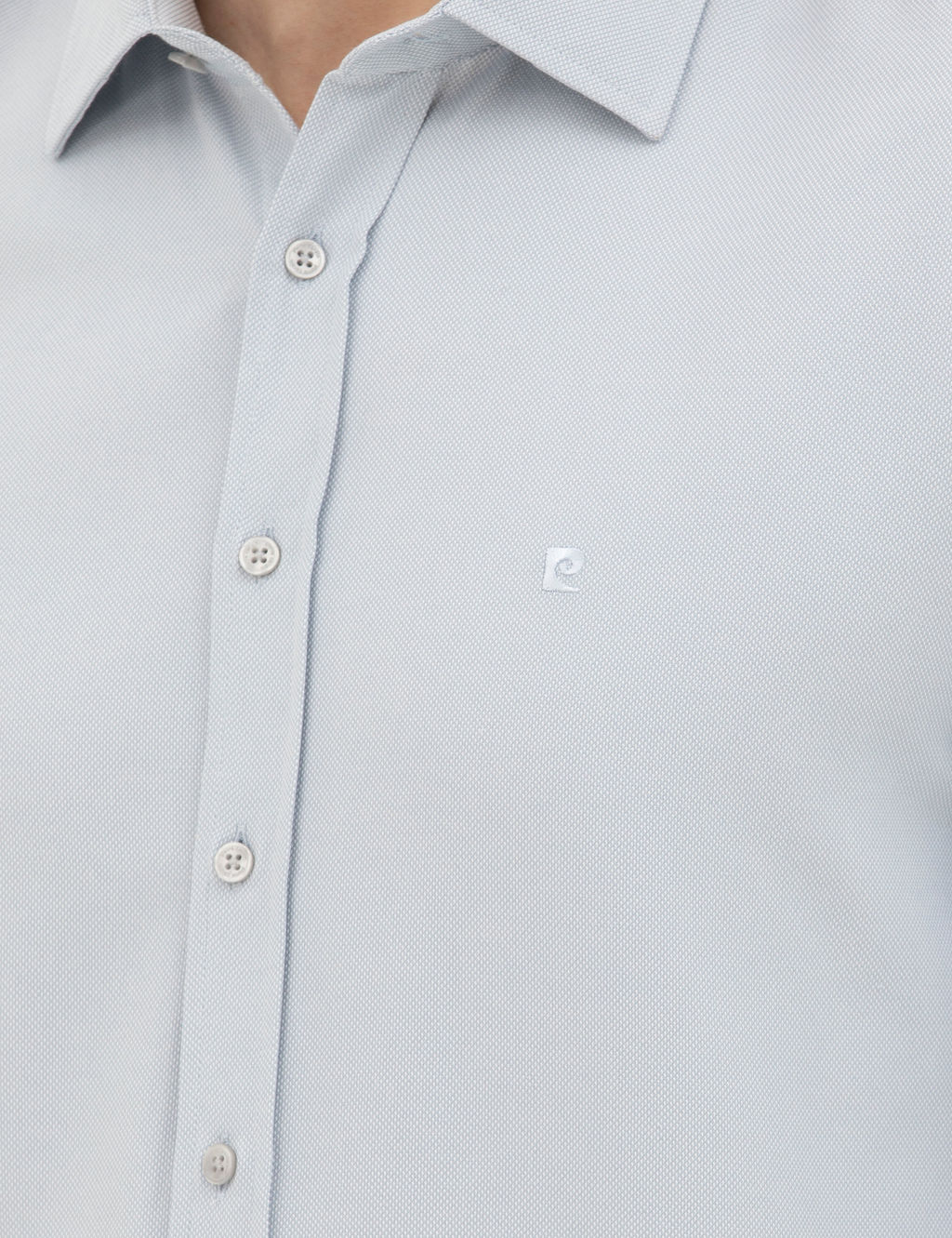 Gri Slim Fit Uzun Kollu G_mlek