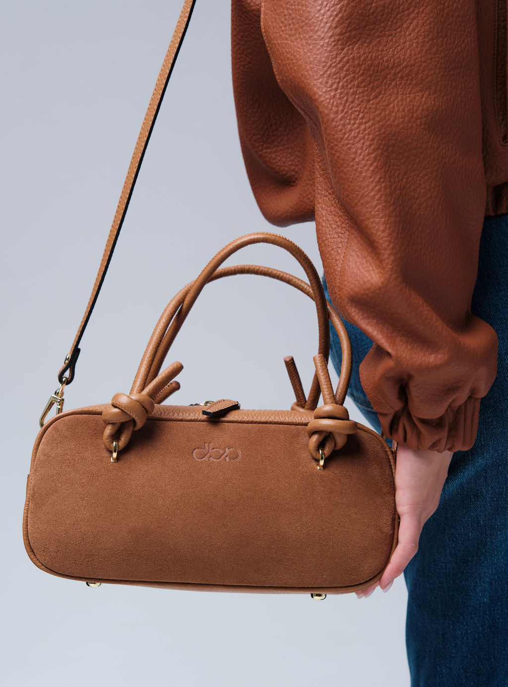 Сумка Curl DBR 31363 светло-коричневый  фото 3