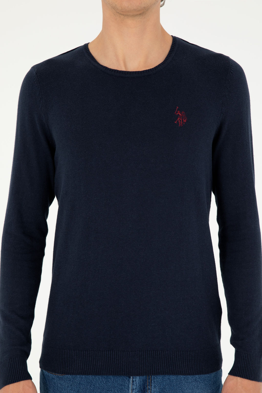 Erkek Lacivert Basic Kazak - U.s. polo assn фото 13