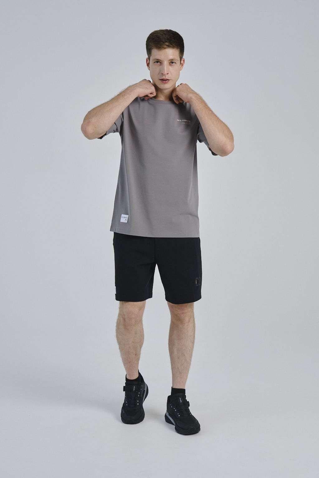 Футболка Серый COMMUTE SS Tee - Anta фото 6