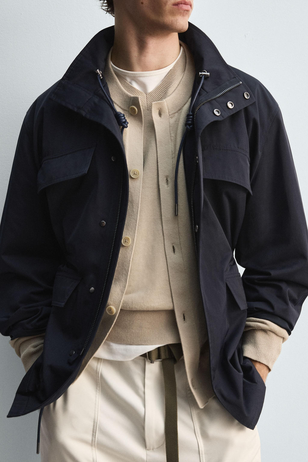 TECHNICAL PARKA WITH POCKETS - Zara фото 6