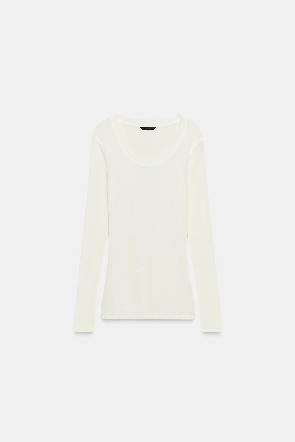 LONG SLEEVE T-SHIRT - Zara фото 4