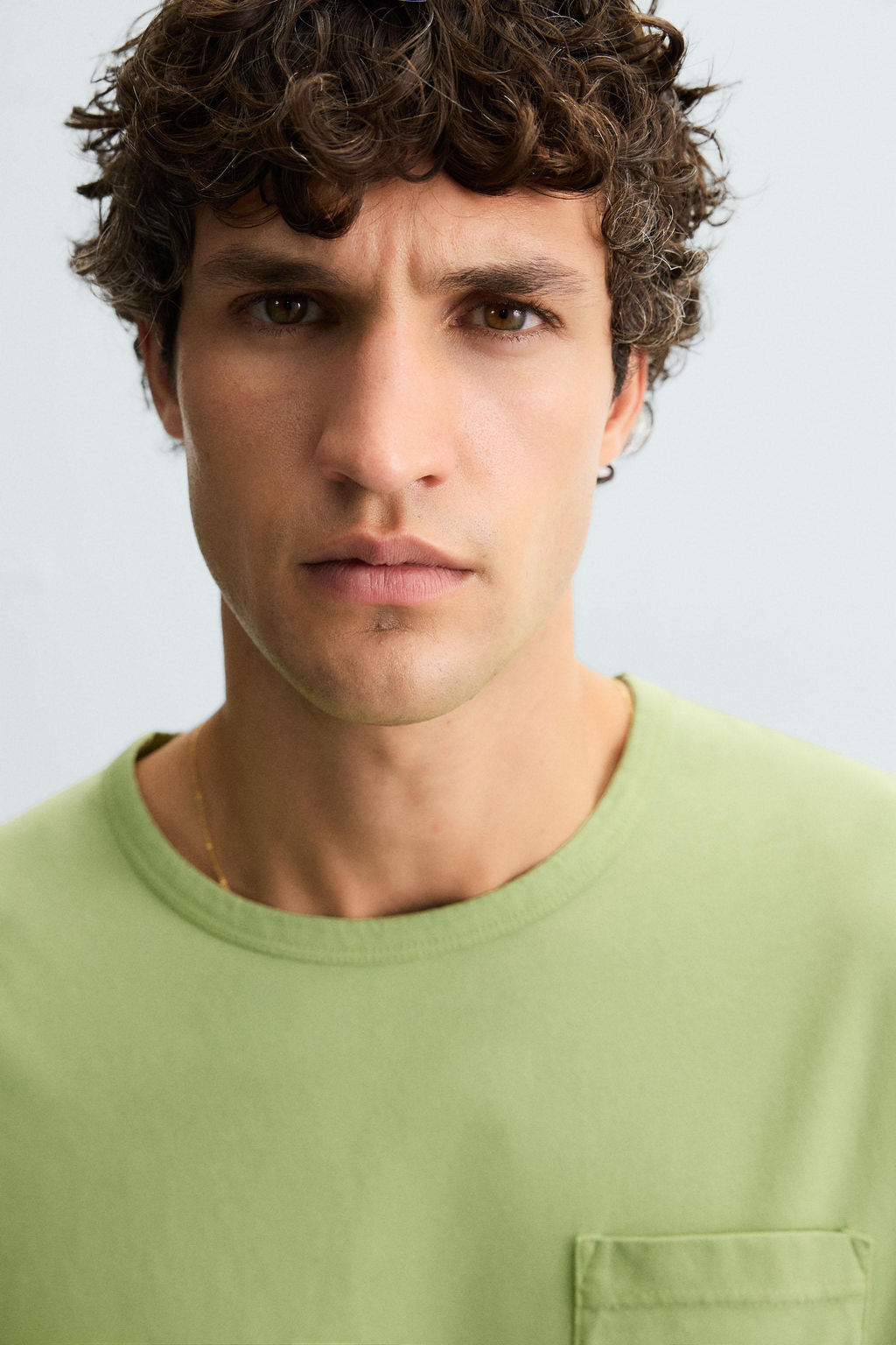 WASHED T-SHIRT WITH POCKET - Zara фото 14