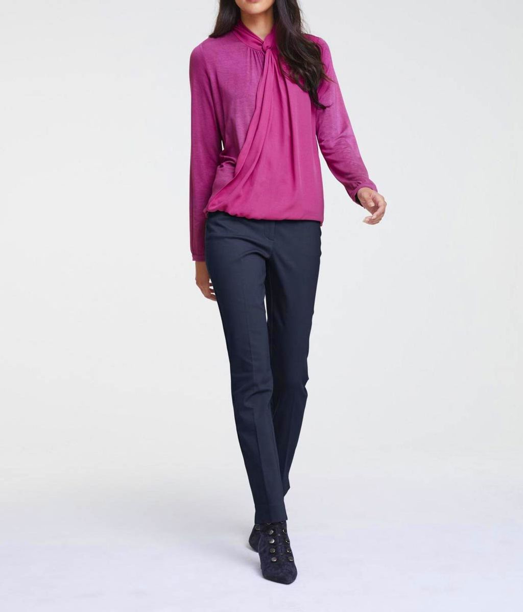 Блузка, малиновая - Patrizia dini фото 3