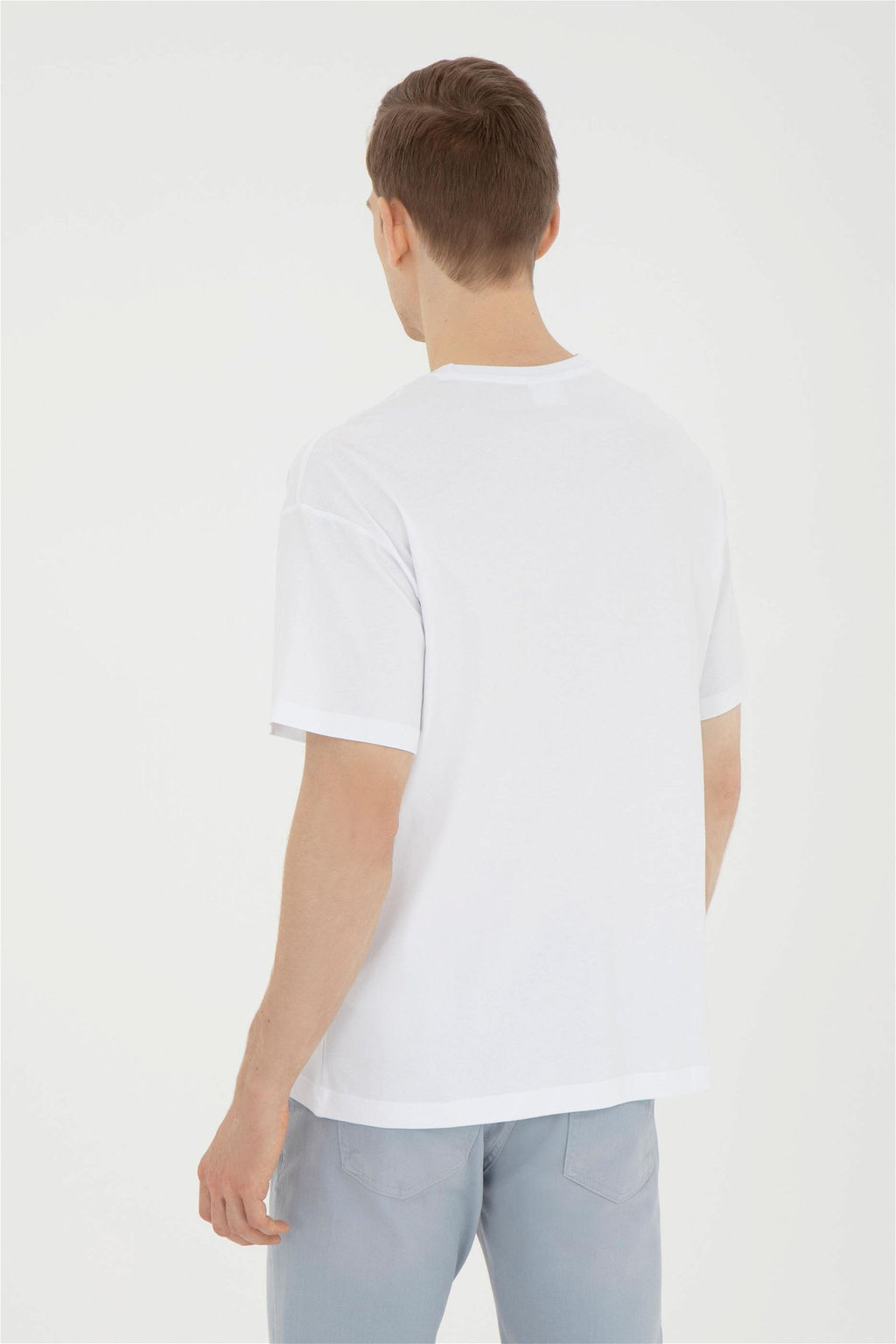 Мужская белая футболка - U.s. polo assn фото 5