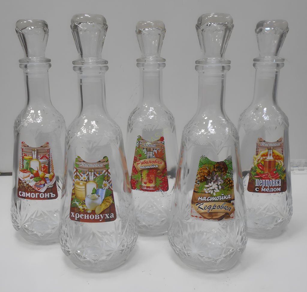 Графин Колокол 500мл. в ассорт. арт. 03000-00741/743/745/747/749/751/753/755/757/759