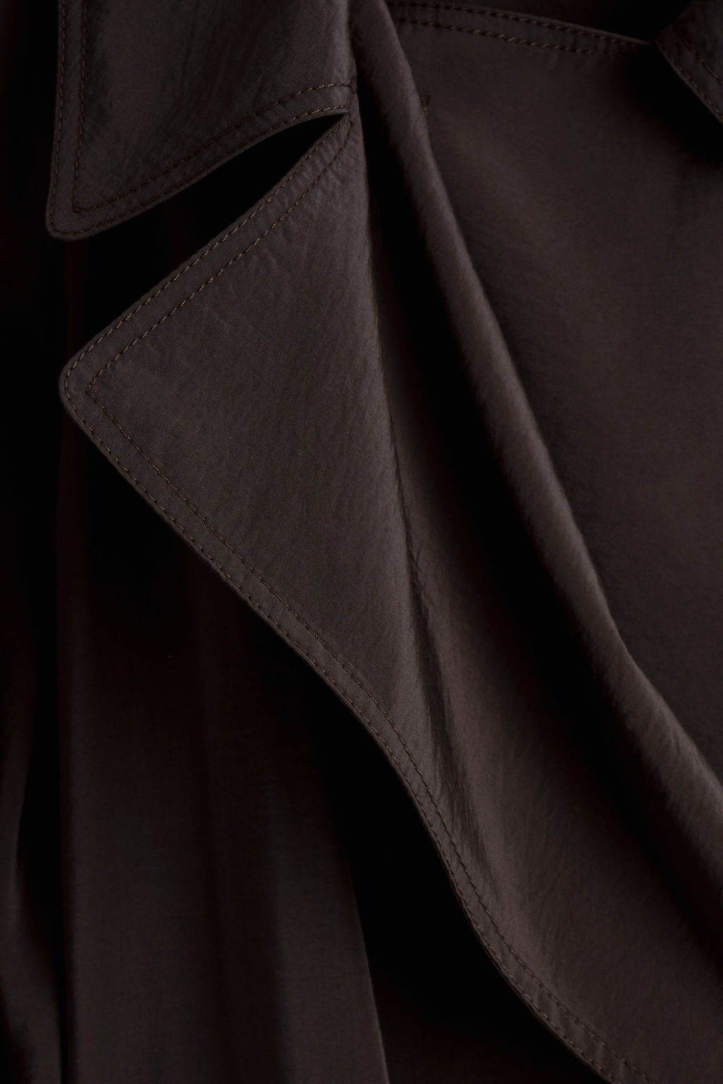 VESTIDO MIDI UTILITY ESTILO TRENCH - H&m фото 6