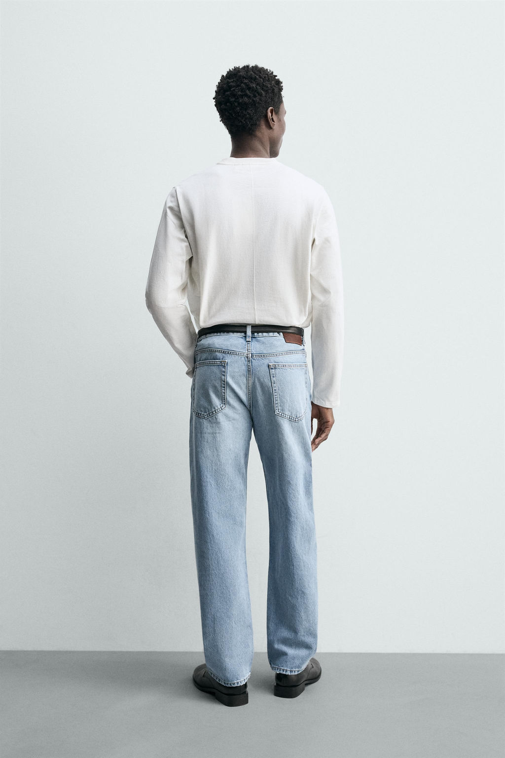 JEANS STRAIGHT FIT / Azul - Zara фото 3