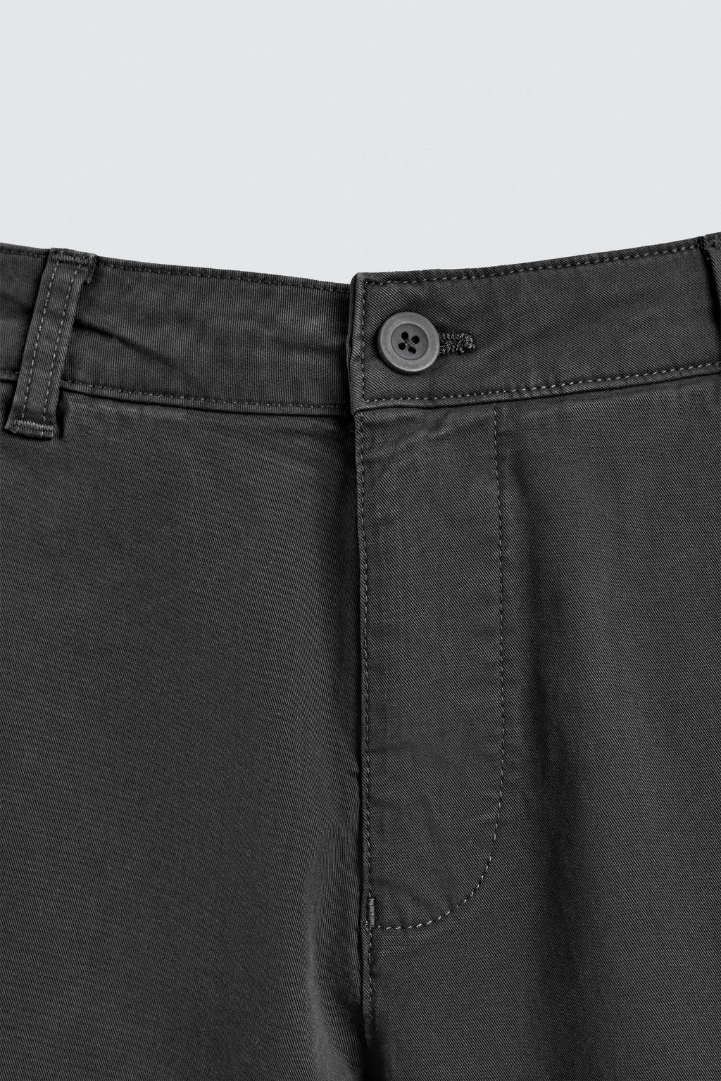 PANTAL?N CHINO SKINNY FIT / Gris antracita - Zara фото 8