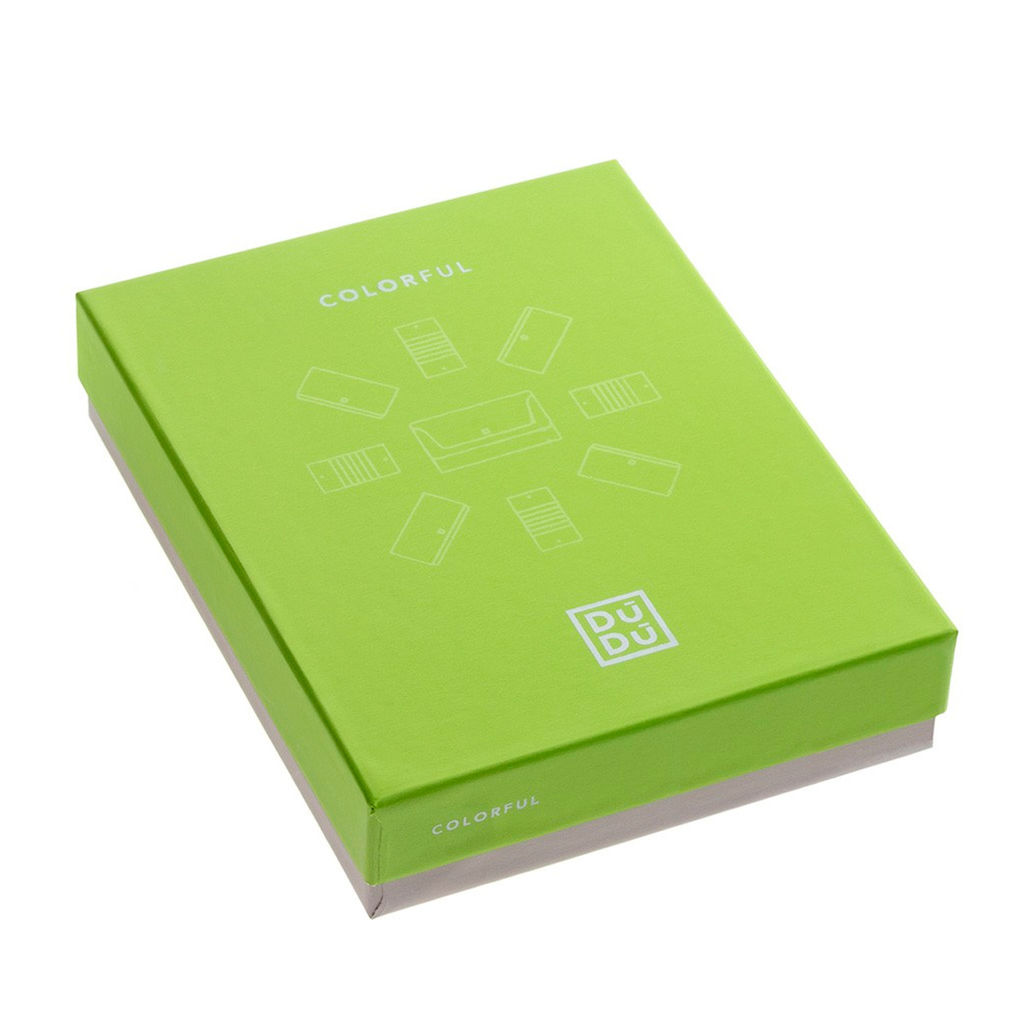 Итальянское кожаное портмоне DuDu серии Tiberio | морской