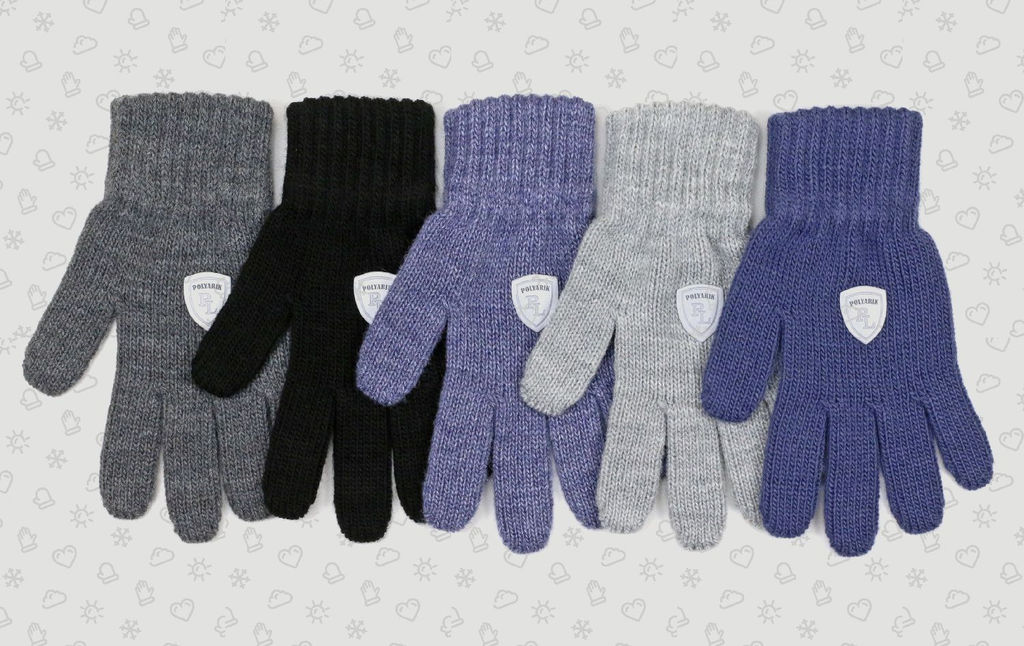 Перчатки для мальчика TG-075 ассорти 162 Полярик фото 2