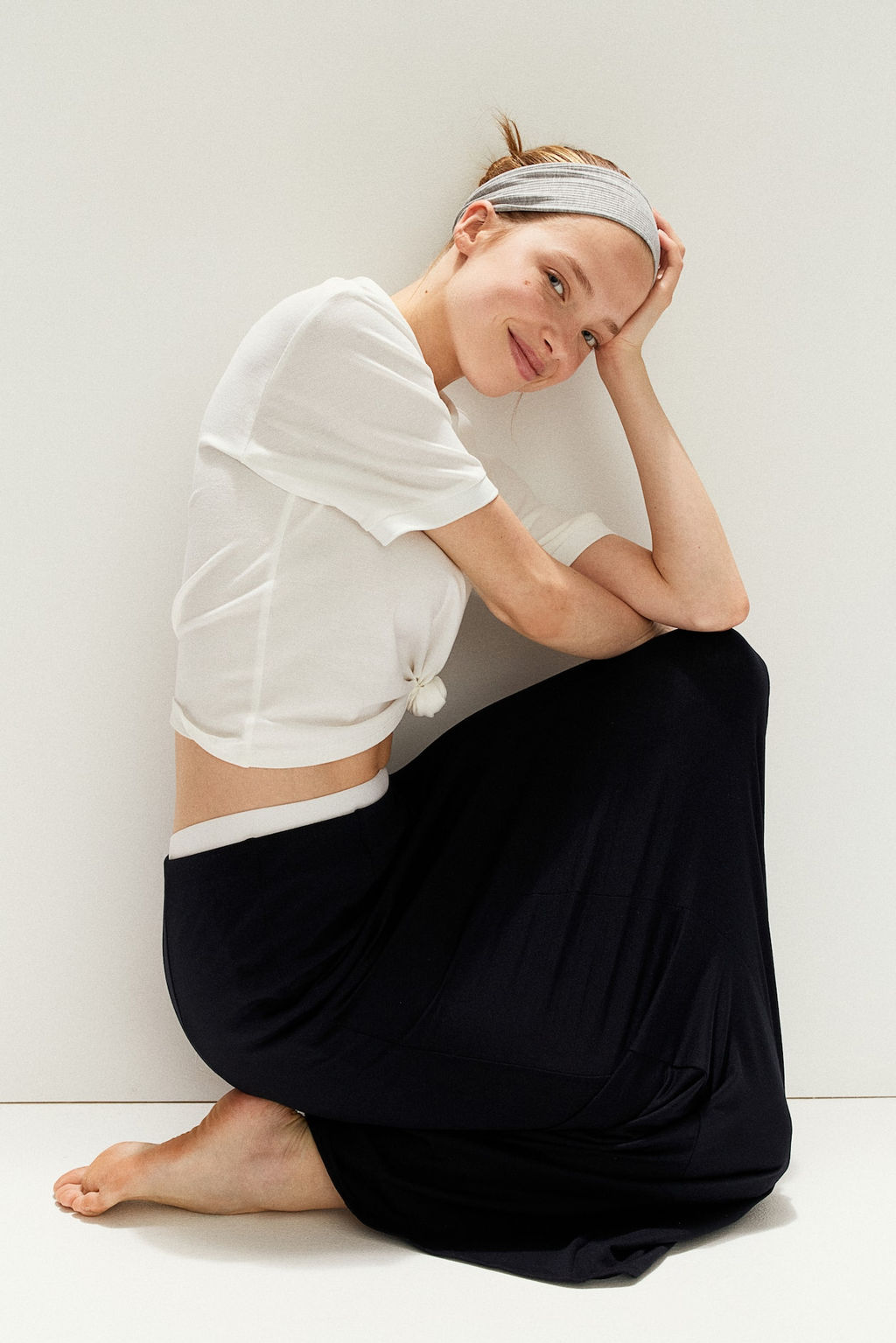 Falda de punto con vuelo - H&m фото 3