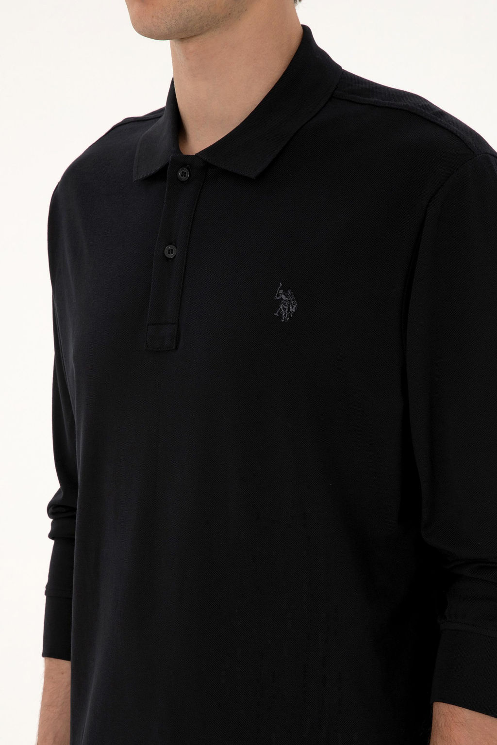 Erkek Siyah Basic Sweatshirt Sepette S_rpriz _ndirim - U.s. polo assn фото 7
