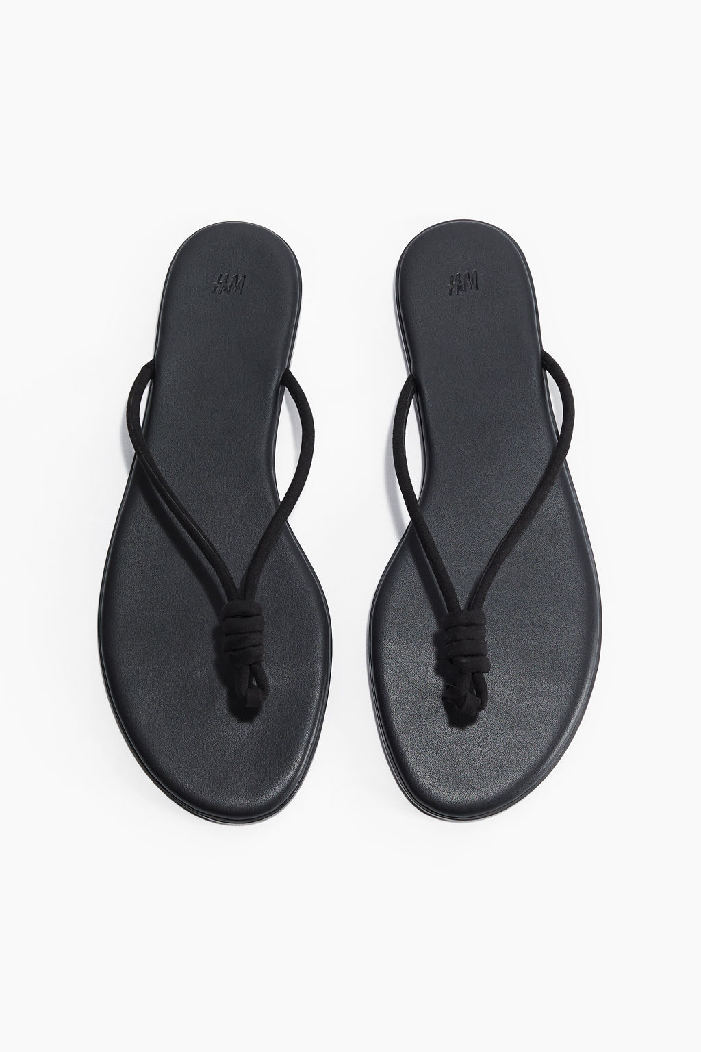 Chancletas con nudo decorativo - H&m фото 4