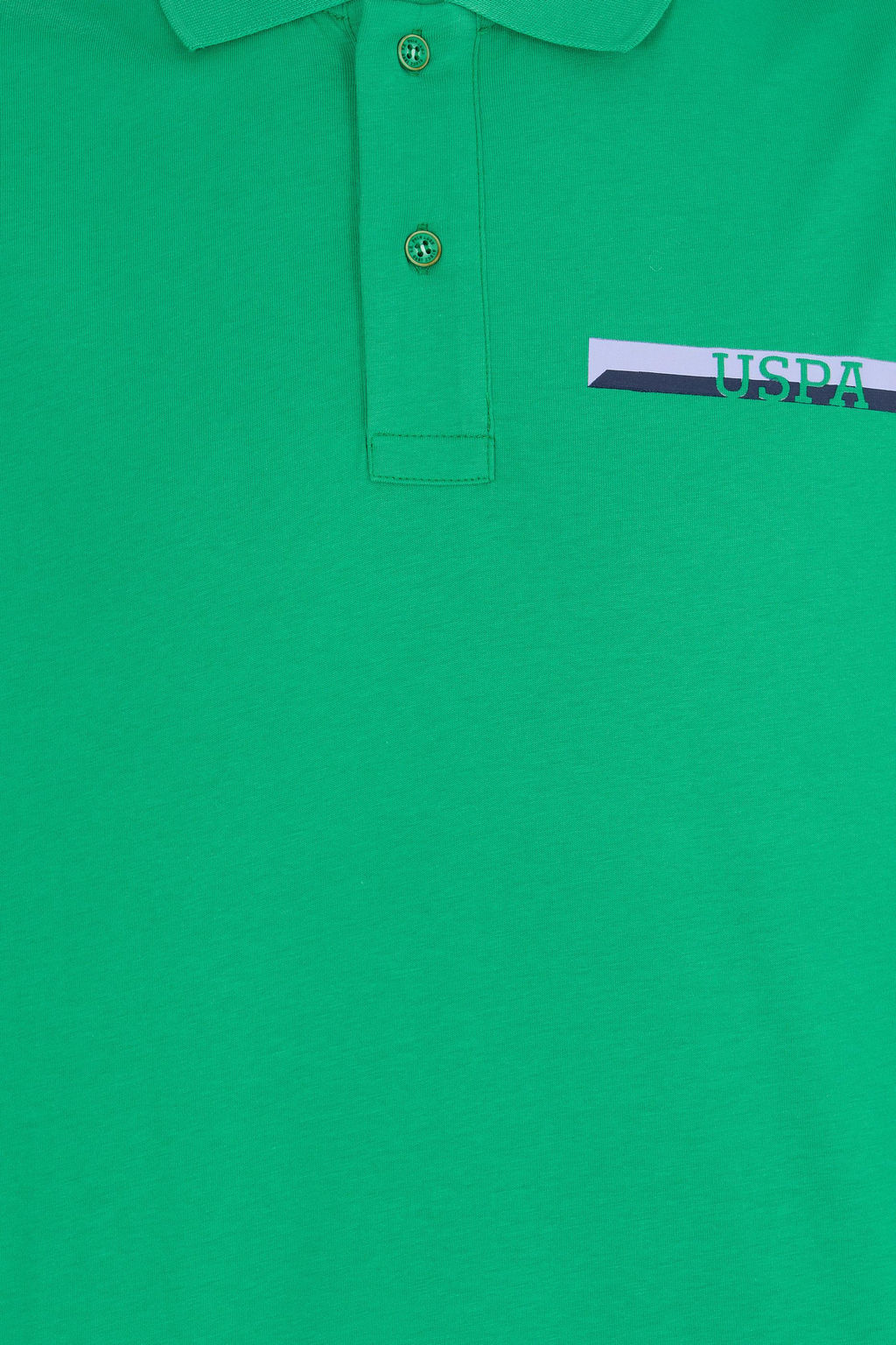 U. S. Polo Assn Мужская зеленая футболка-поло оверсайз - U.s. polo assn фото 6
