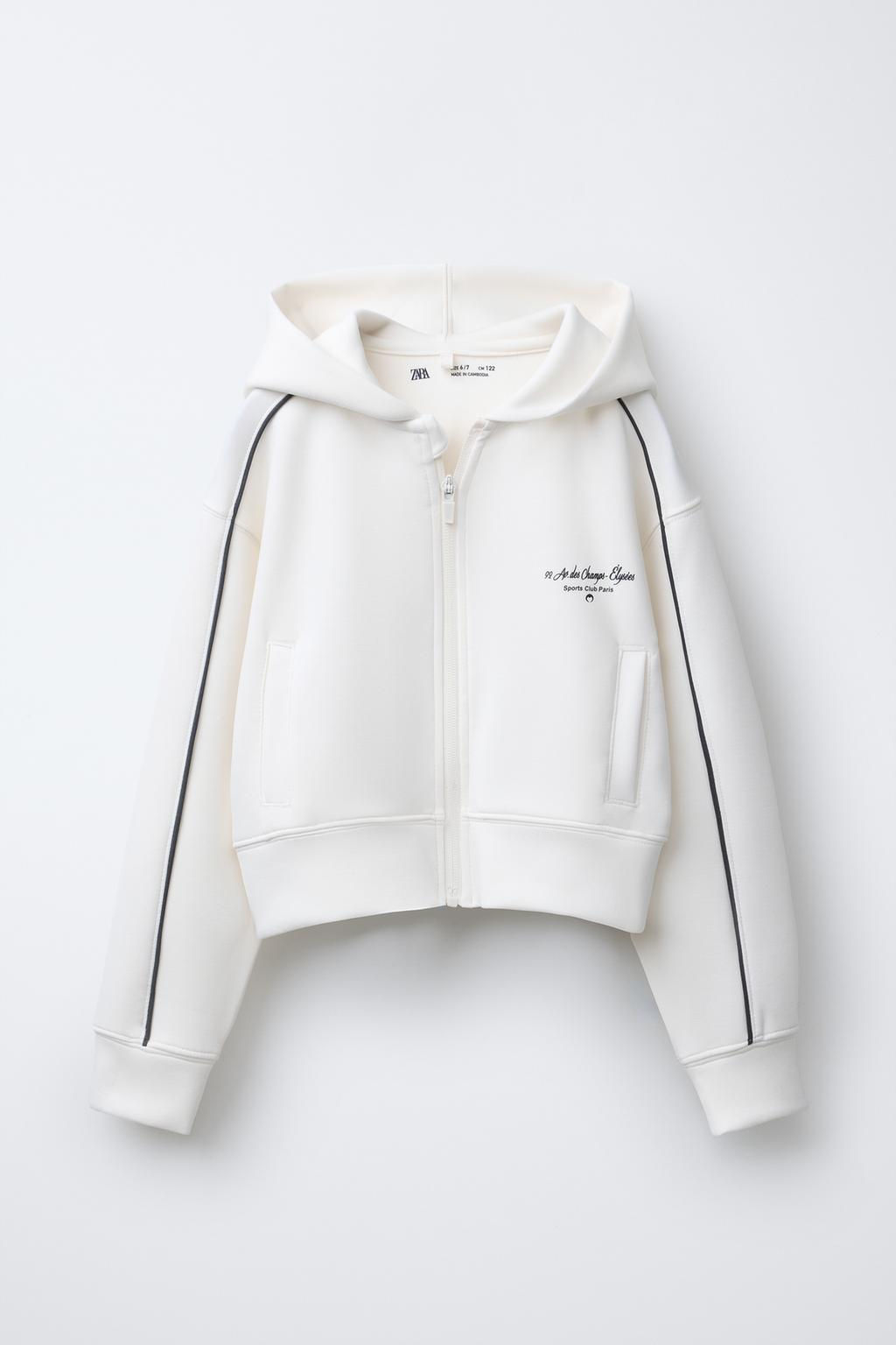 MODAL HOODED JACKET, CHARACTERISTICS - Zara фото 4