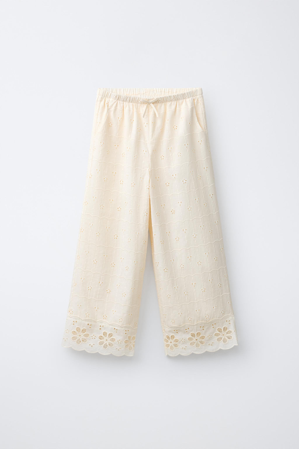 PANTAL?N WIDE LEG SCHIFFLY / Crudo - Zara фото 2