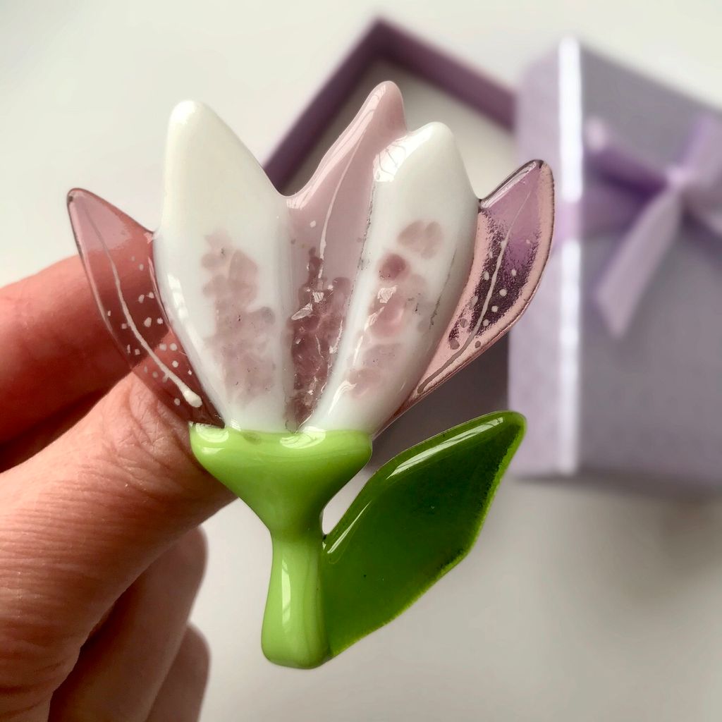 Брошь Магнолия - Стрекоза фото 5