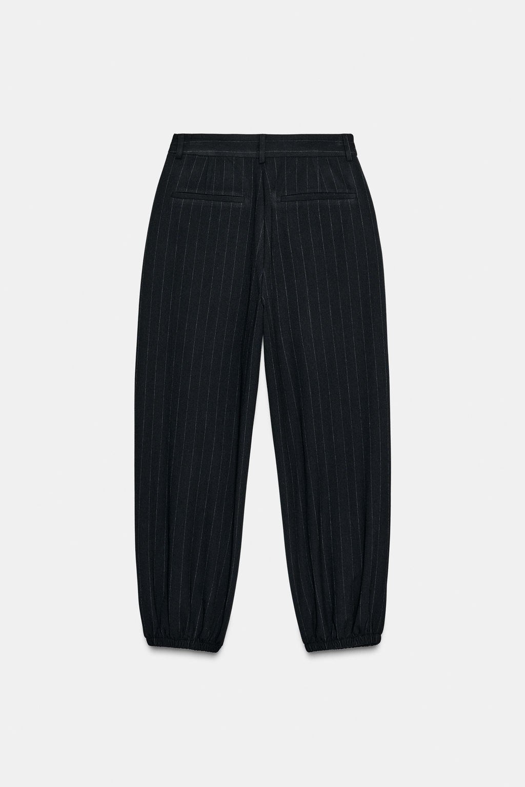 PINSTRIPED PLEATED JOGGERS - Zara фото 5