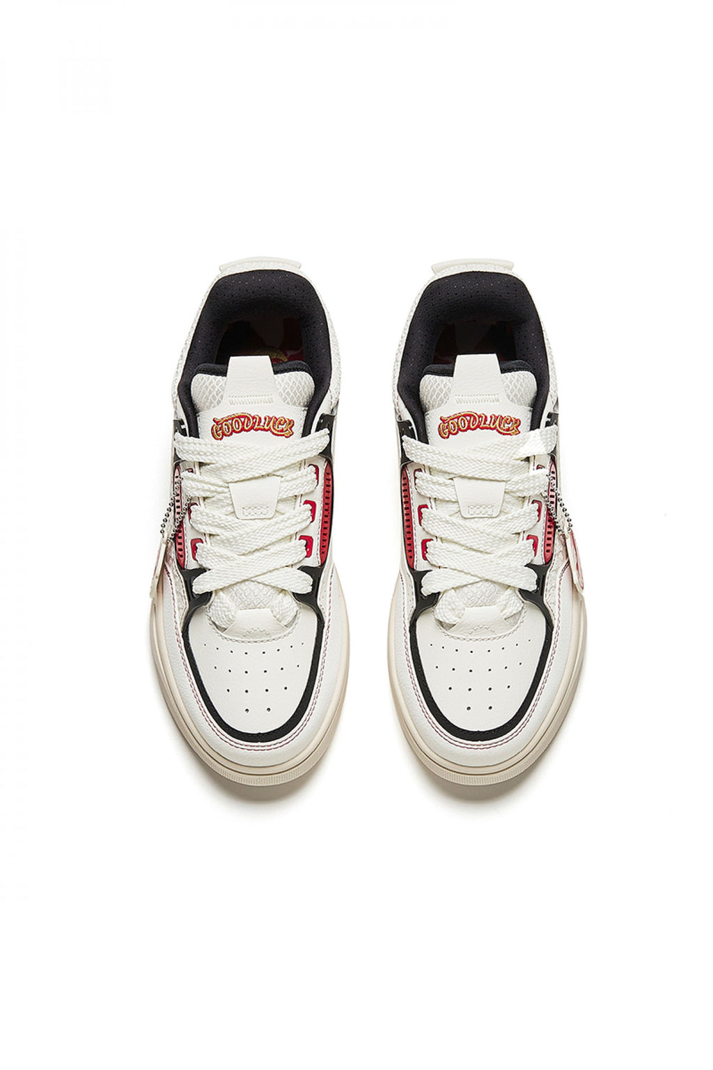 Кеды Бежевый/Черный/Красный - Anta фото 3