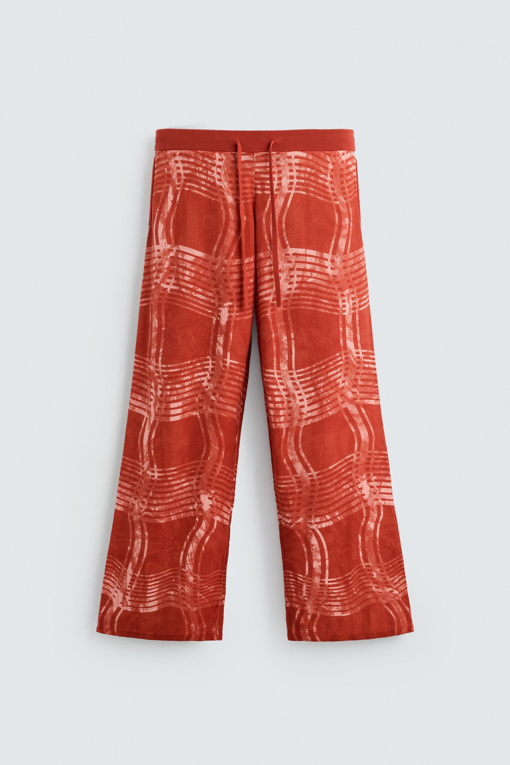 GRAPHIC PRINT KNIT TROUSERS  OTIS KWAME KYE QUAICOE - Zara фото 15