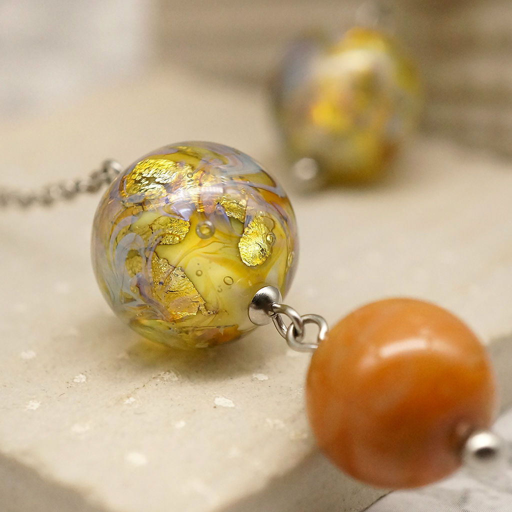 Серьги из муранского стекла ALEGRIA LS3114