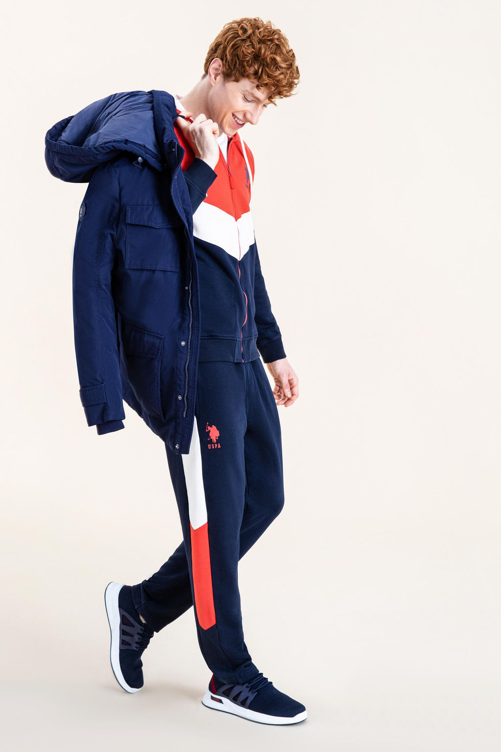 U. S. Polo Assn / Мужские темно-синие вязаные брюки - U.s. polo assn фото 8